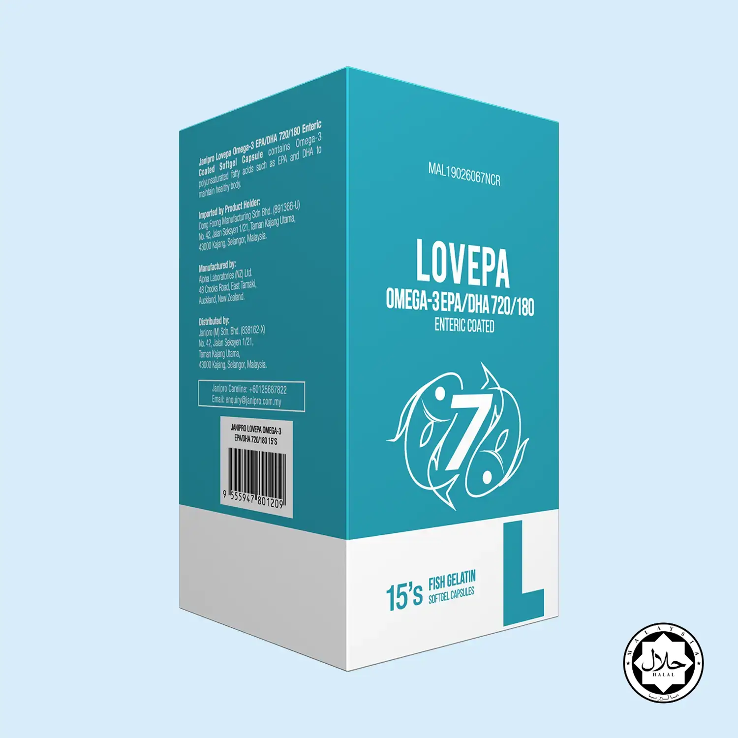 JRH Lovepa EPA/DHA 720/180